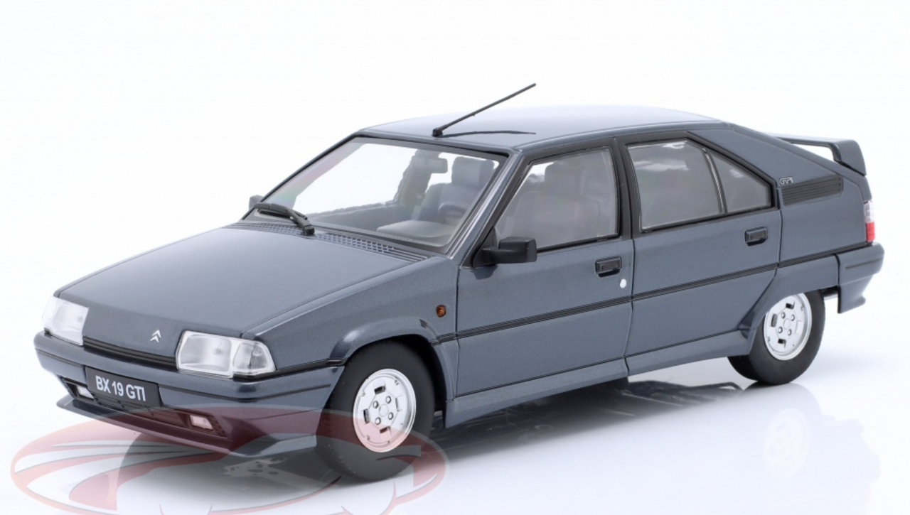 1/18 Triple9 1990 Citroen BX GTI (Dark Grey Metallic) Car Model