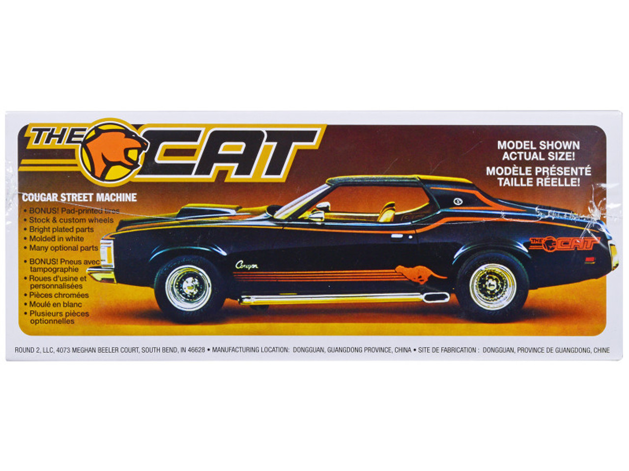 Skill 2 Model Kit 1973 Mercury Cougar "The Cat" 1/25 Scale Model by MPC