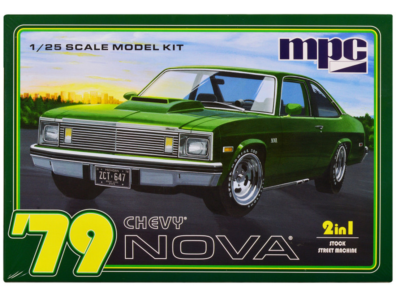 Skill 2 Model Kit 1979 Chevrolet Nova 2-in-1 Kit 1/25 Scale Model by MPC