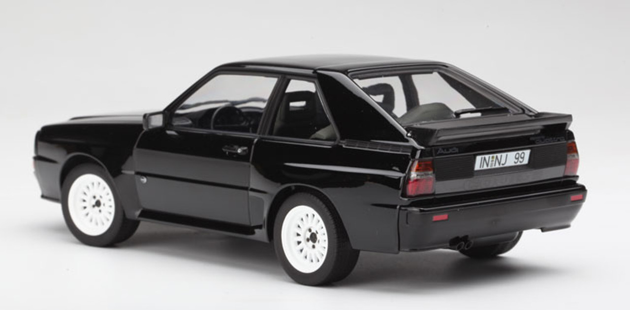 1/18 Norev 1985 Audi Sport Quattro (Black) Diecast Car Model