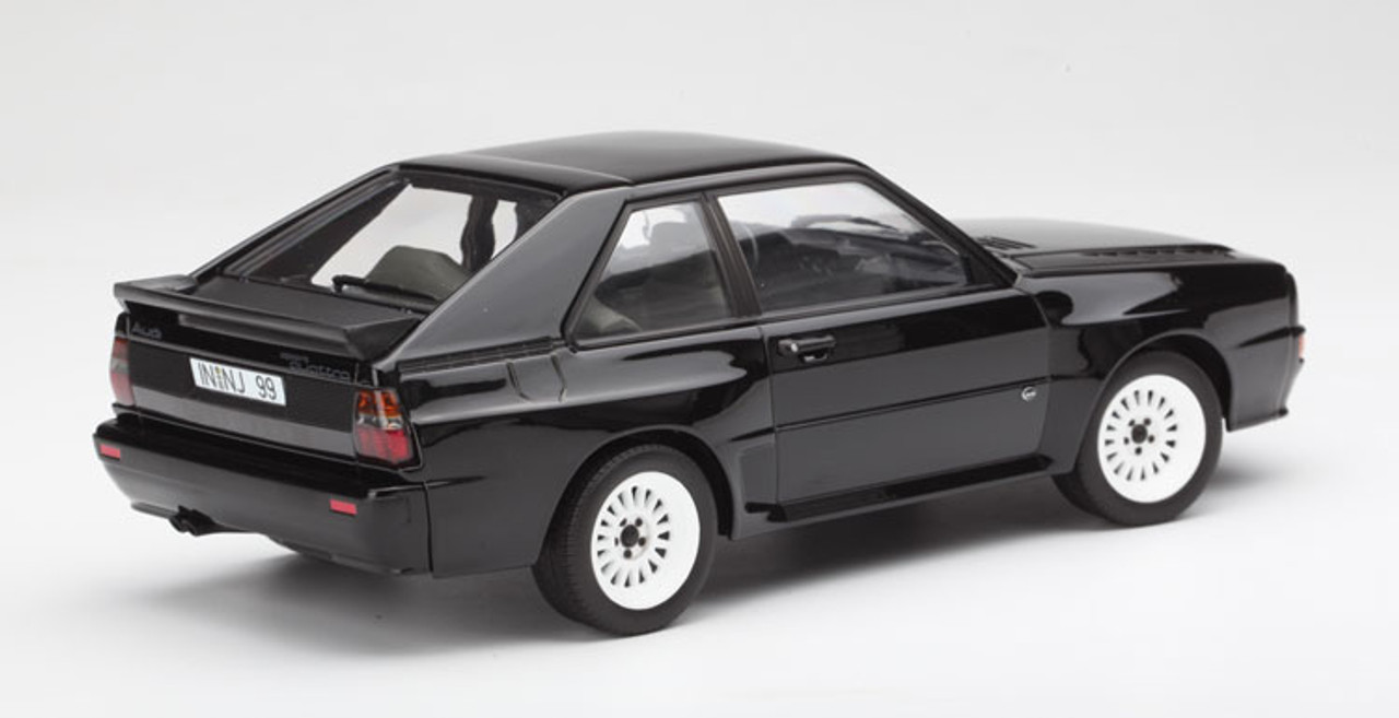 1/18 Norev 1985 Audi Sport Quattro (Black) Diecast Car Model 