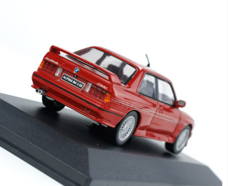 Solido 1/43 - BMW Alpina B6 3.5s Rouge 1990, Miniature De Collection