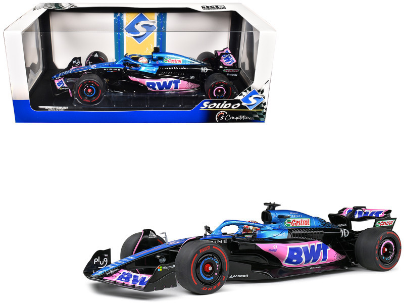 1/18 Solido 2023 Formula 1 Pierre Gasly Alpine A523 #10 3rd Dutch