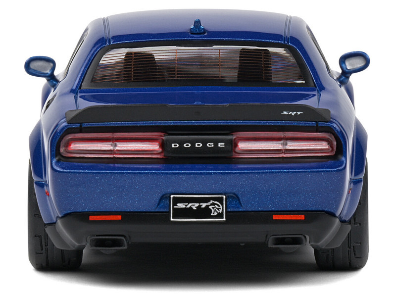 1/43 Solido 2018 Dodge Challenger SRT Demon (Blue Metallic