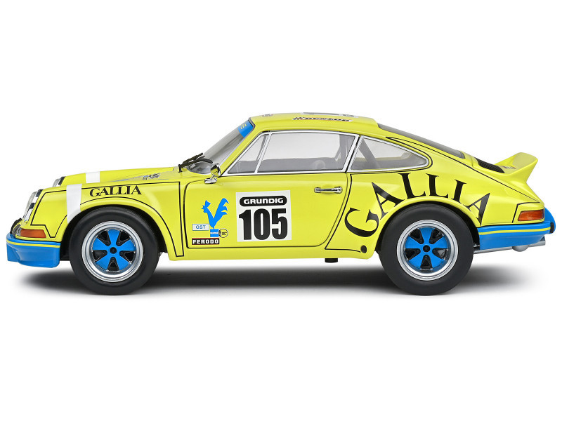 1/18 Solido 1973 Porsche 911 Carrera RSR #105 Tour de France Jean
