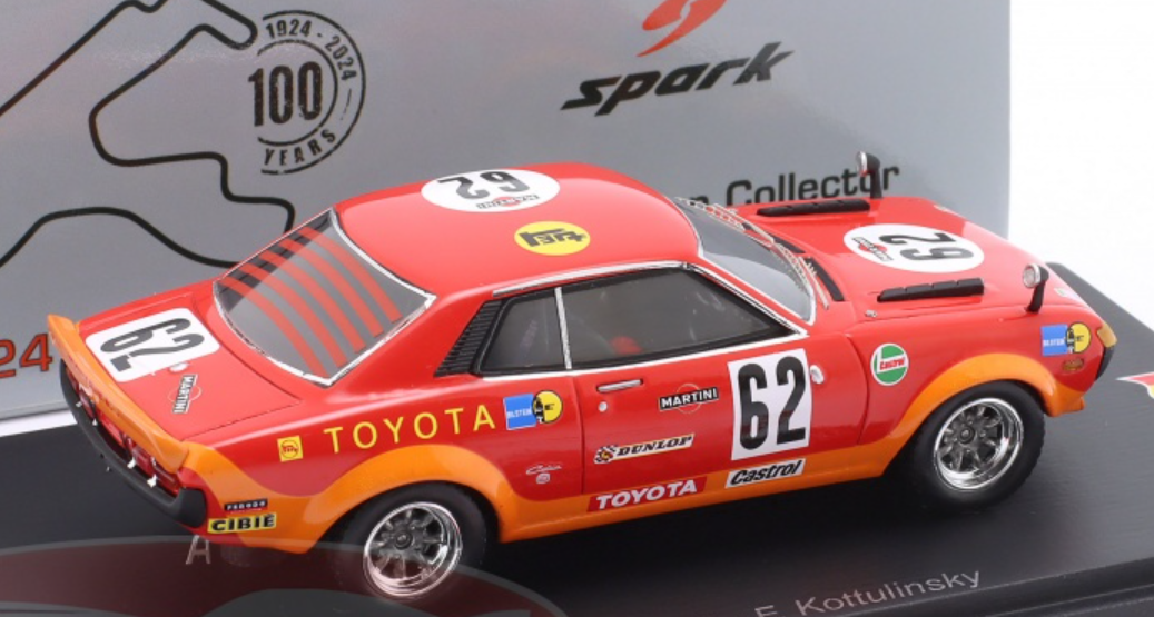 SPARK 1/18 CELICA LB Turbo 68 Vainqueur ADAC Trophy Zolder