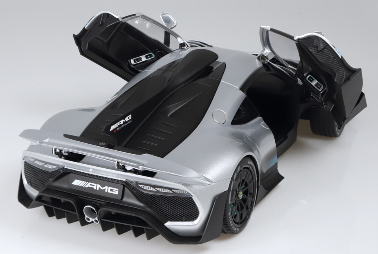 1/12 NZG Mercedes-Benz AMG ONE (C298) (High-Tech Silver) Diecast Model