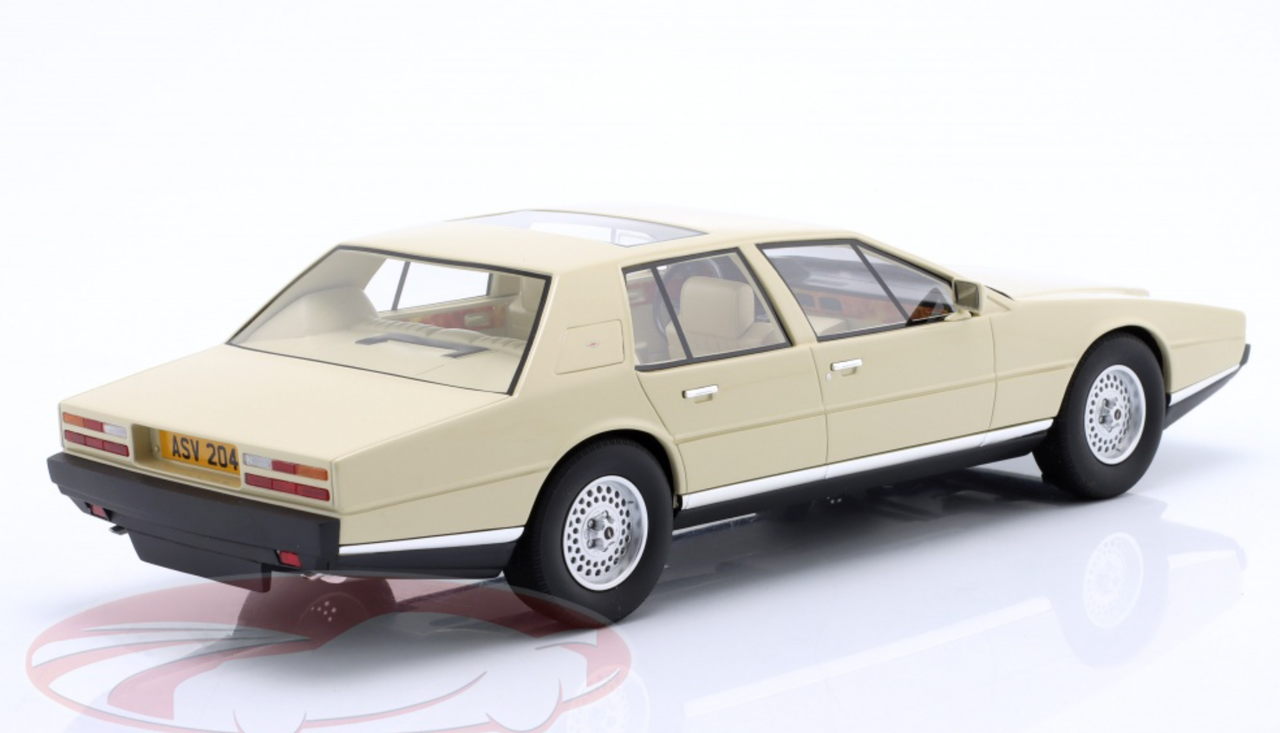 1/18 Cult Scale Models 1985 Aston Martin Lagonda (Cream White) Car Model