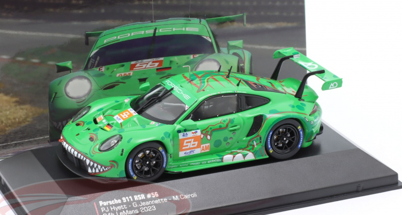 1/43 Ixo 2023 Porsche 911 RSR-19 #56 24h LeMans Project 1 - AO 