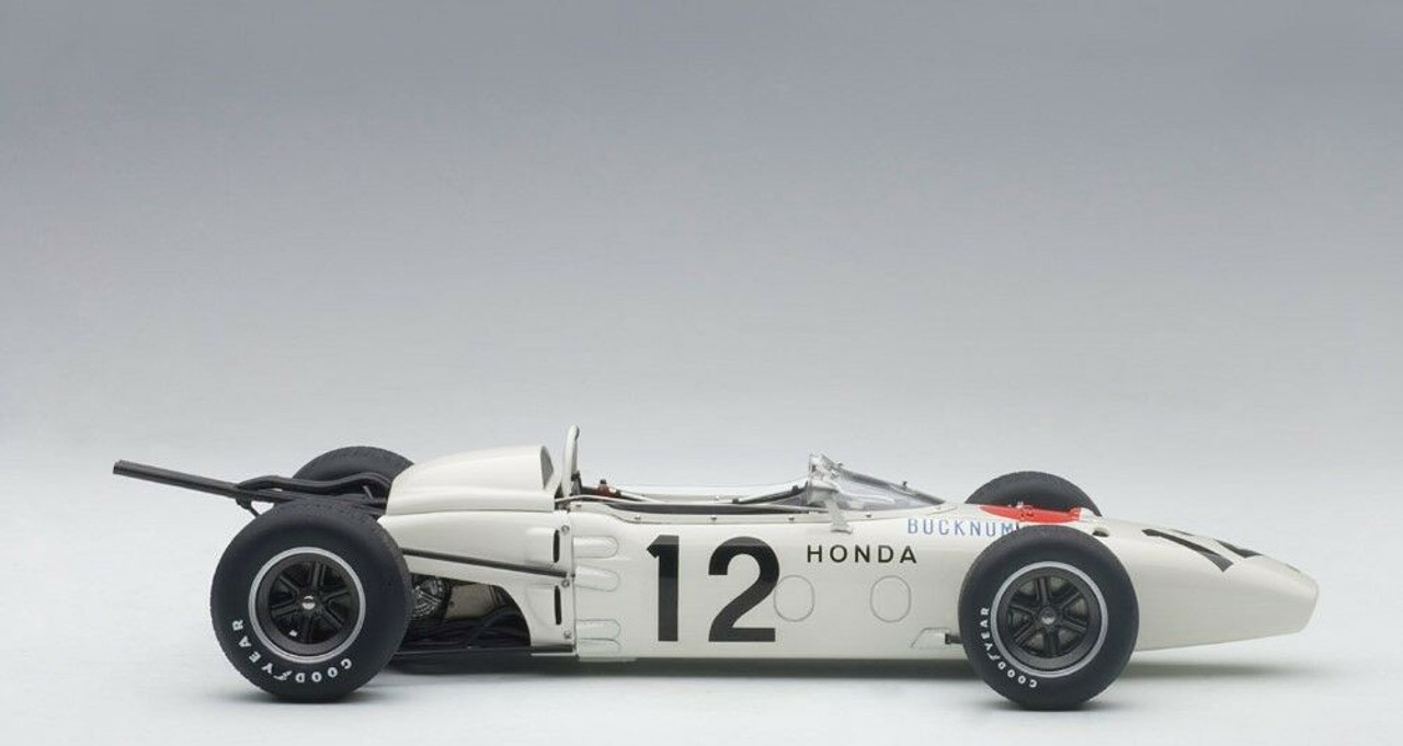 1/18 AUTOart HONDA RA272 F1 GRAND PRIX MEXICO 1965 RONNIE BUCKNUM #12 Diecast Car Model 86598