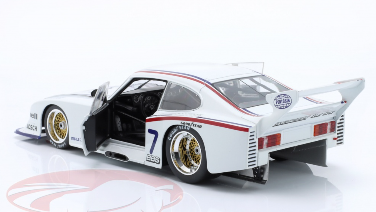 1/18 Werk83 1983 Zakspeed Ford Capri Turbo Gr.5 #7 DRM Team Zakspeed Jörg van Ommen Diecast Car Model