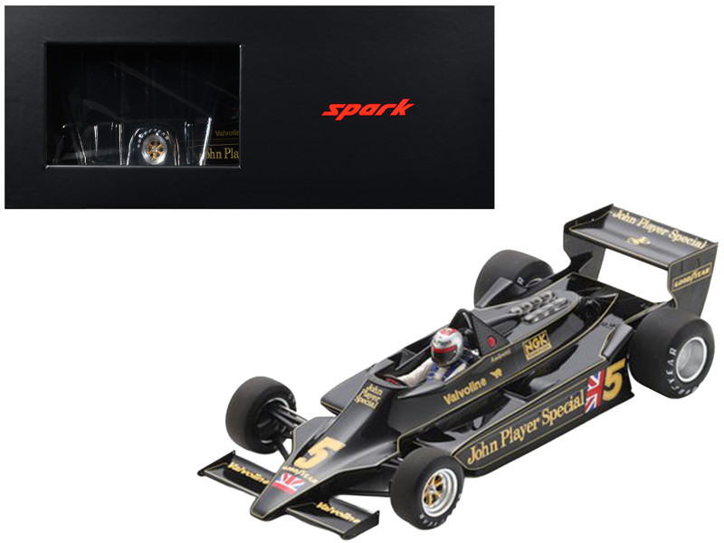 1/18 Spark 1978 Formula 1 Lotus 79 No.5 Winner Belgium GP Mario