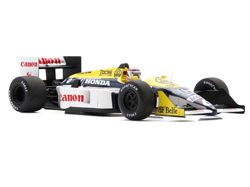ミニチャンプス製　1/18 WILLIAMS HONDA FW11B ＃6 1/18 Spark 1987 Formula 1 Williams FW11B No.6 Winner Italian GP