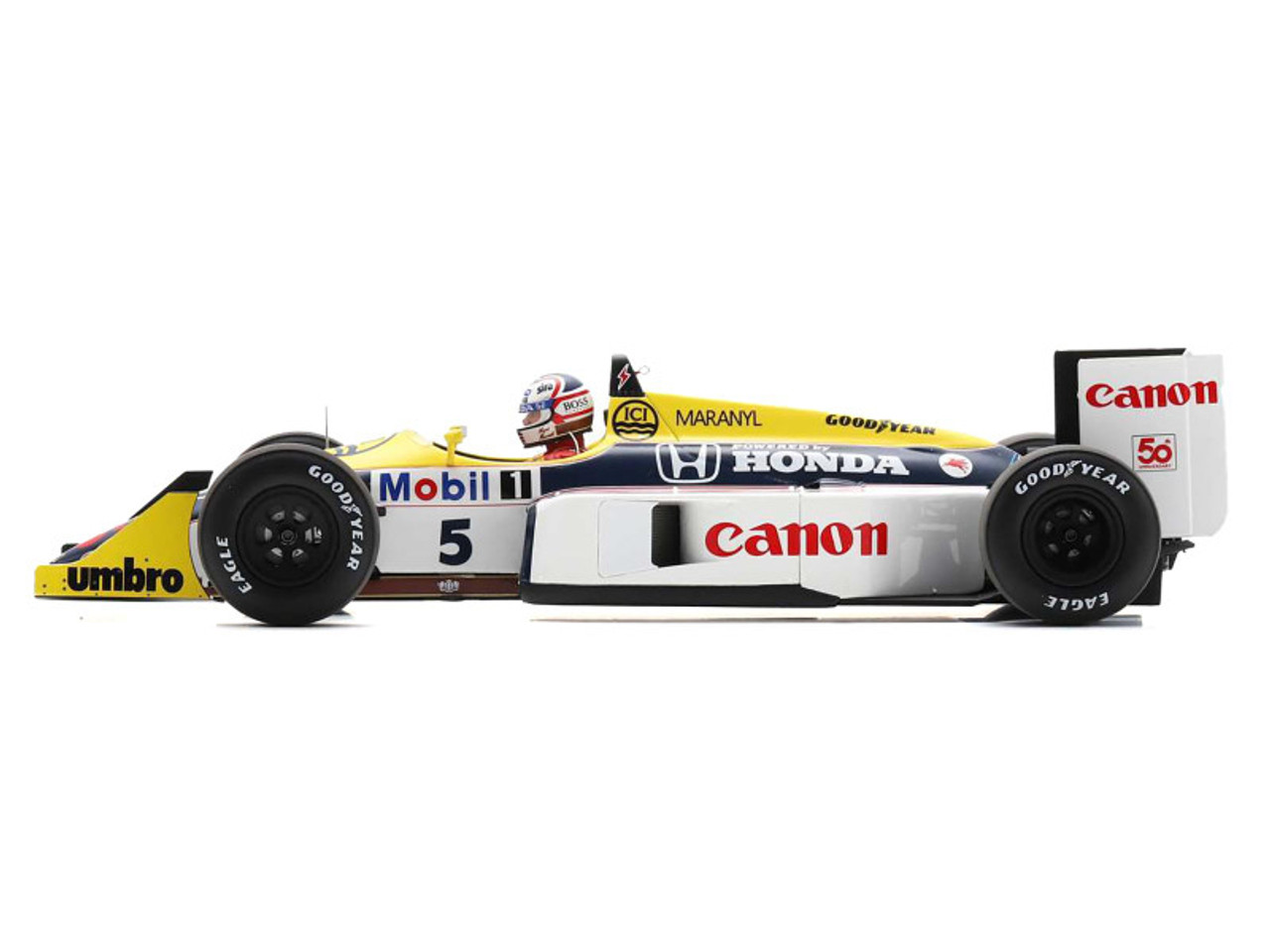 1/43 Spark Williams FW11B N マンセル 1987 1/43 Spark Williams FW11B N マンセル 1987 スパーク 1/43