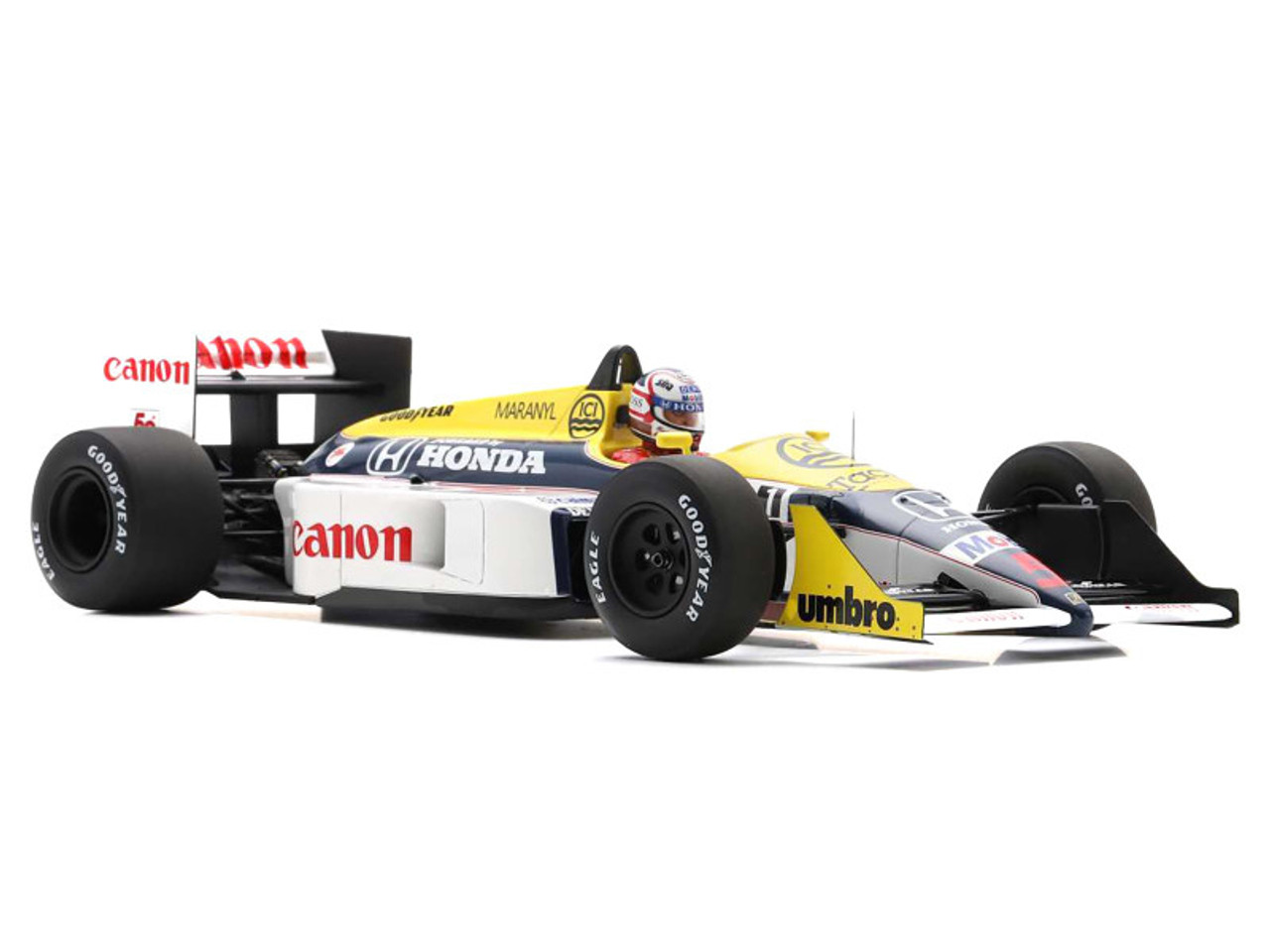 1/18 Spark 1987 Formula 1 Williams FW11B No.5 Winner British