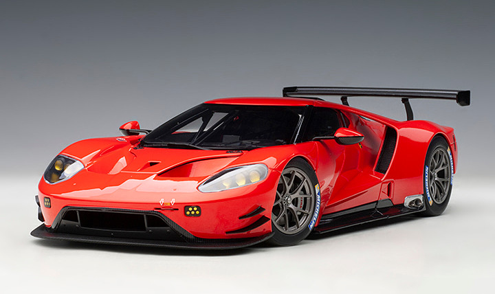 1/18 AUTOart Ford GT Le Mans Plain Color Version (Ruby Red) Car