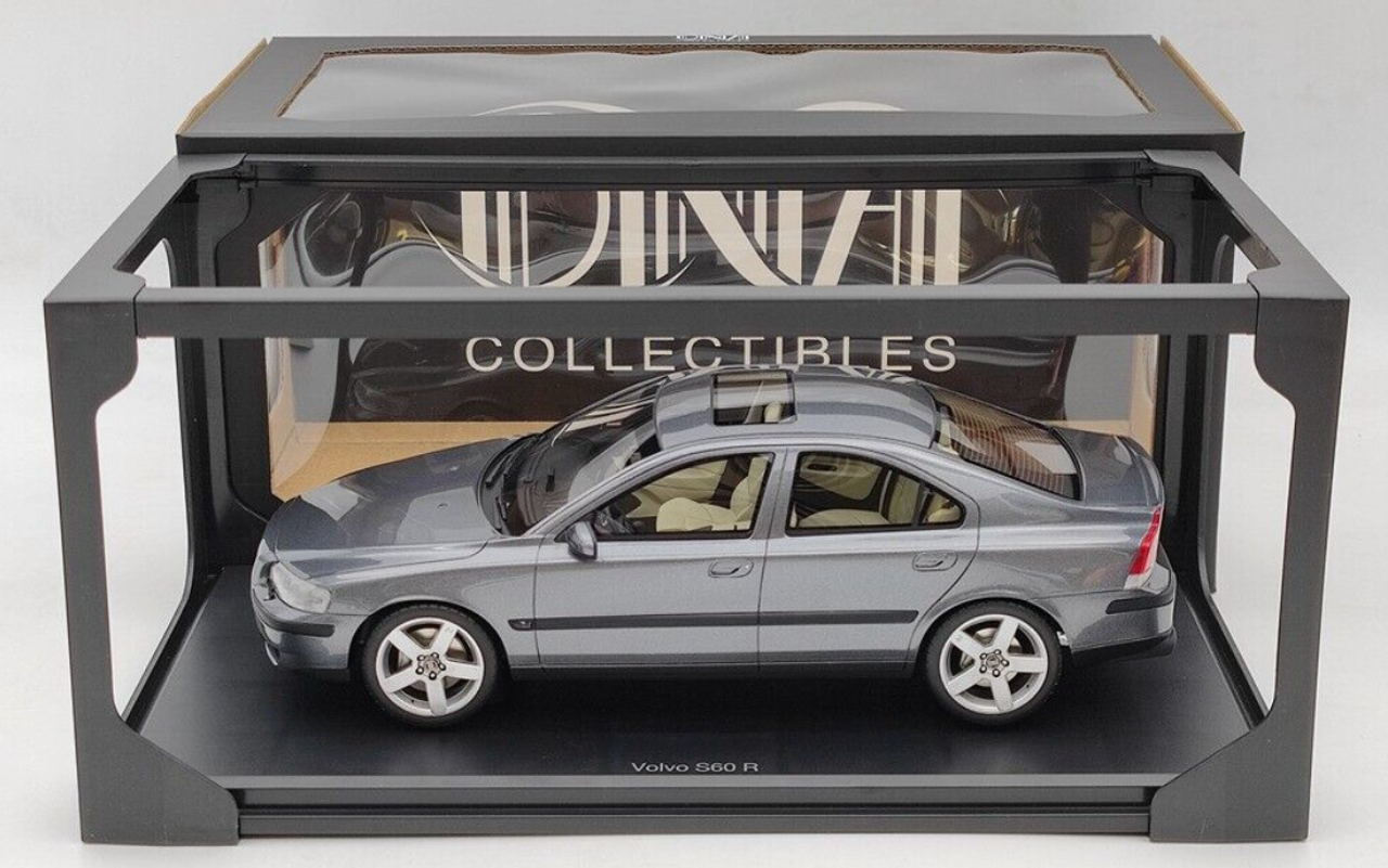 1/18 DNA Collectibles 2003 Volvo S60 R (Grey Metallic) Car Model