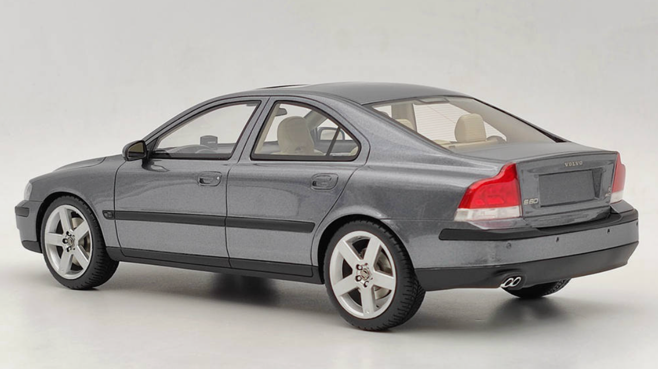 1/18 DNA Collectibles 2003 Volvo S60 R (Grey Metallic) Car Model