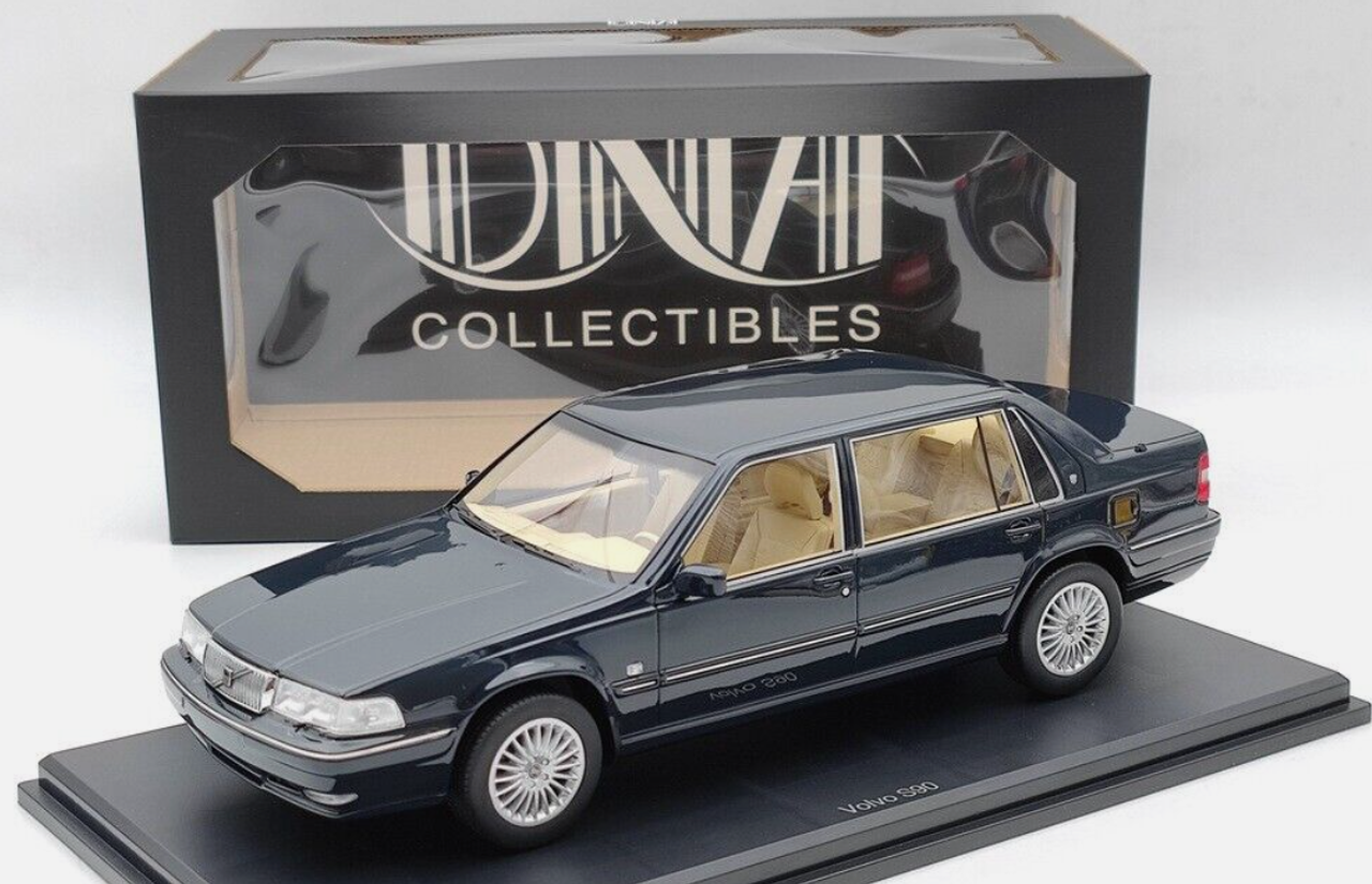 1/18 DNA Collectibles 1998 Volvo S90 Royal Level 3 (Dark Blue) Car Model
