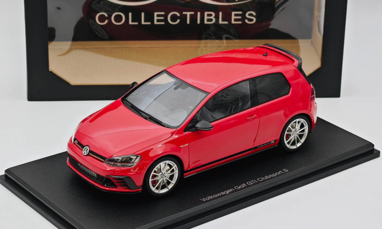 1/18 DNA Collectibles 2017 Volkswagen VW Golf VII GTi Clubsport S (Tornado Red) Car Model