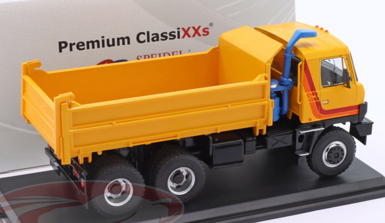 1/43 Premium Classixxs Tatra 815 S3 Dump Truck (Orange) Car Model