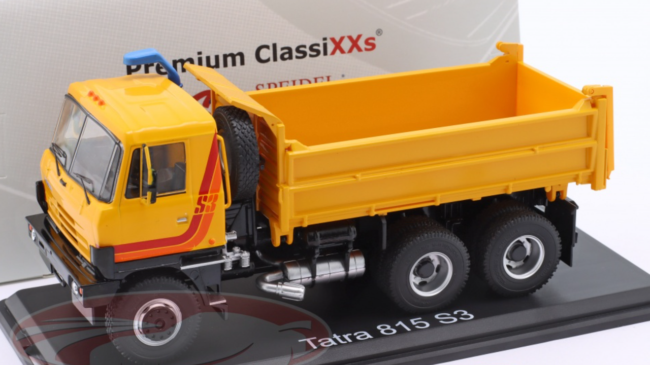 1/43 Premium Classixxs Tatra 815 S3 Dump Truck (Orange) Car Model