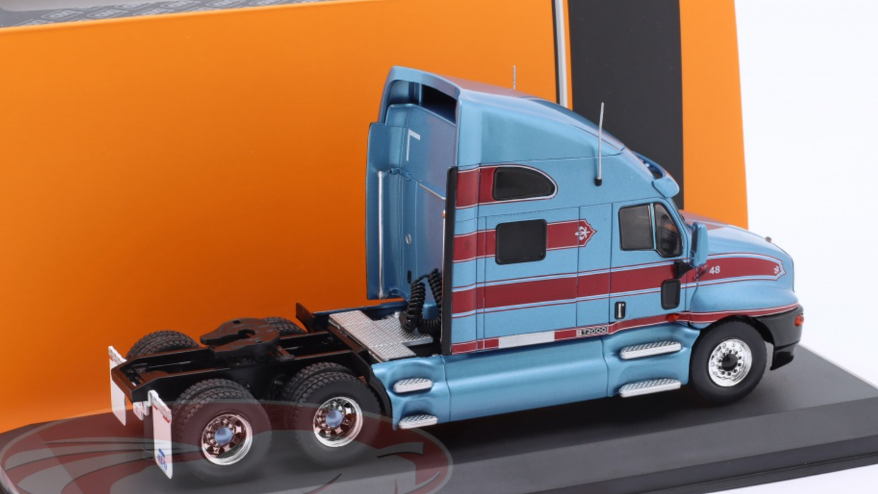 1/43 Ixo 1988 Kenworth T2000 Truck (Blue) Car Model