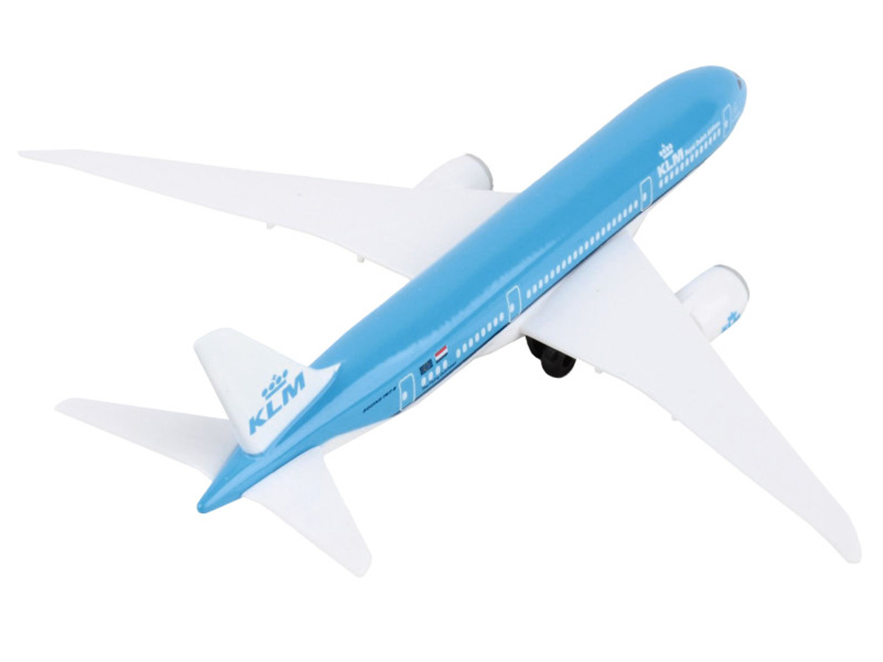 Boeing 787-9 Commercial Aircraft "KLM Royal Dutch Airlines" Blue with White Tail Diecast Model Airplane by Daron