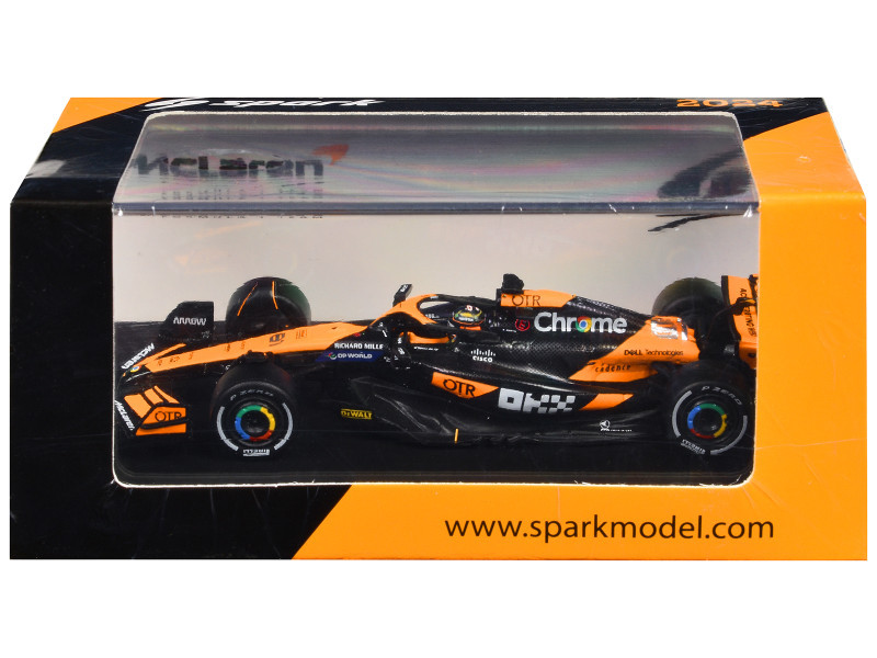 1/64 Spark 2024 Formula 1 McLaren Formula 1 Team MCL38 No.81 2024