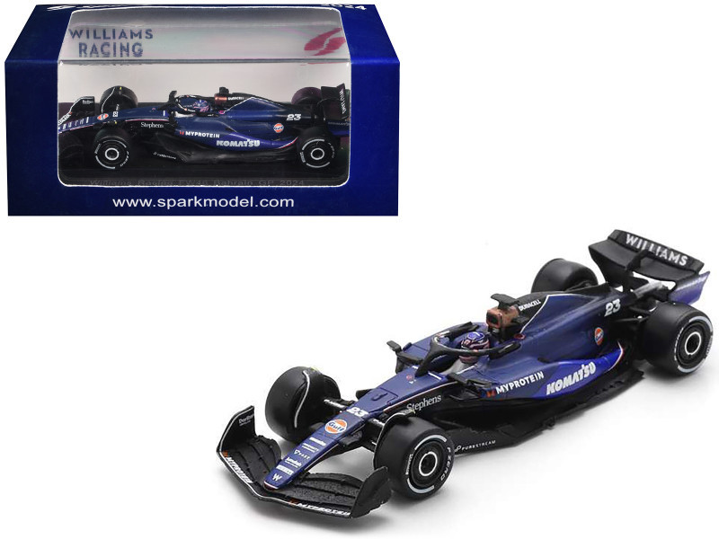 1/64 Spark 2024 Formula 1 Williams Racing FW46 No.23 2024 Alex