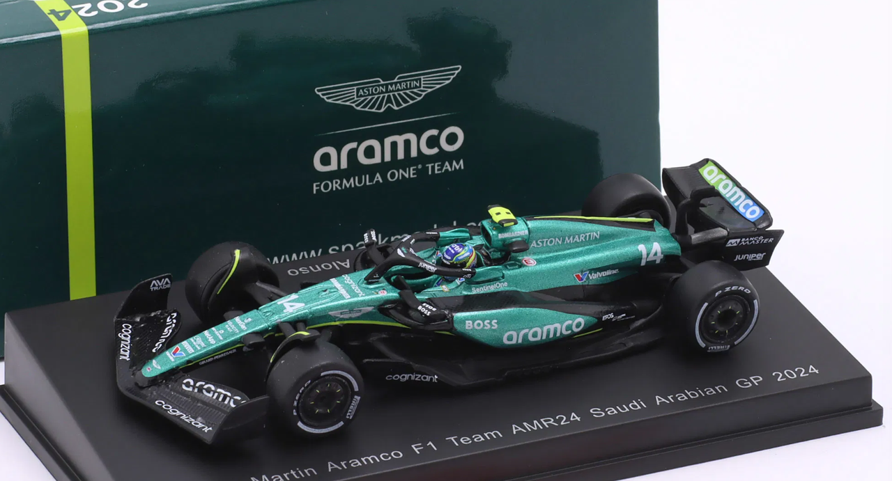 SPARK 1/43 アストンマーチン メルセデス F1 AMR21 S.ベッテル No.5