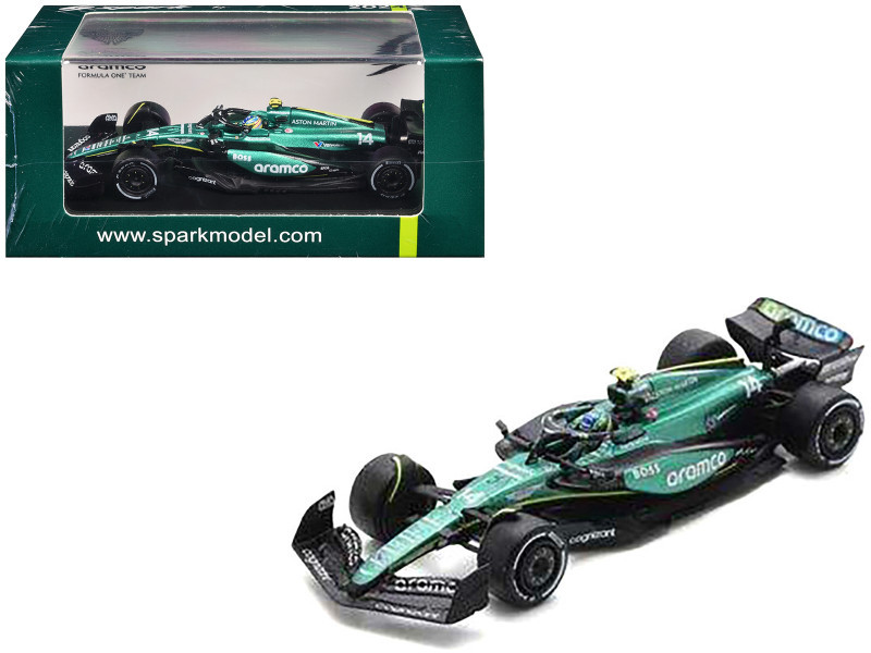 1/64 Spark 2024 Formula 1 Aston Martin Aramco F1 Team AMR24 No.14