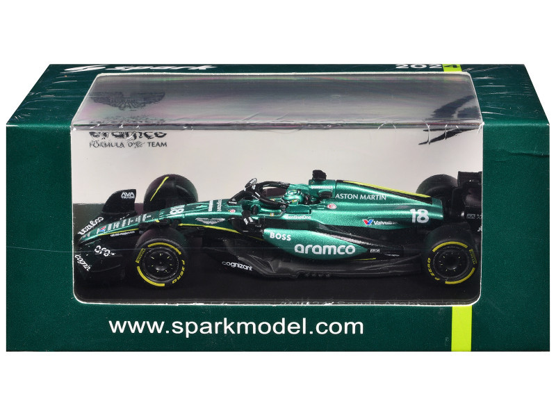 1/64 Spark 2024 Formula 1 Aston Martin Aramco F1 Team AMR24 No.18