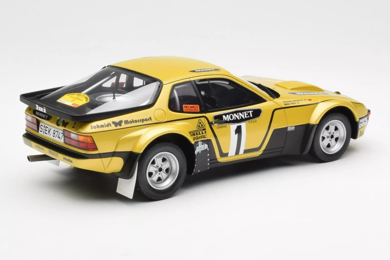 1/18 OTTO 1981 Porsche 924 Carrera GT #1 Car Model - LIVECARMODEL.com