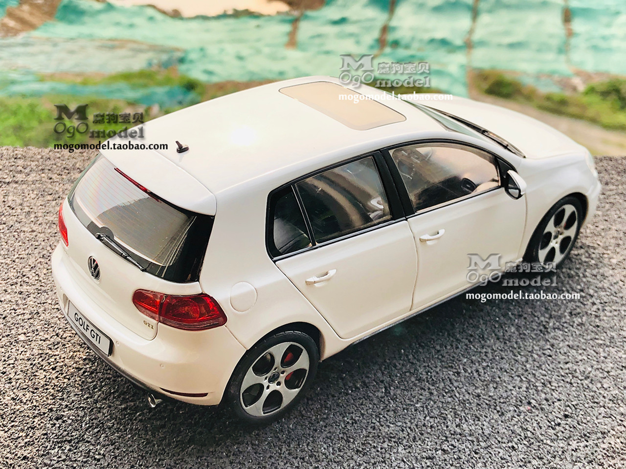 golf r diecast model