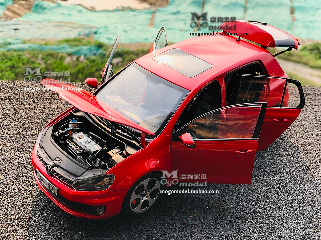 GOLF VI GTI miniature 1:18 - ART391