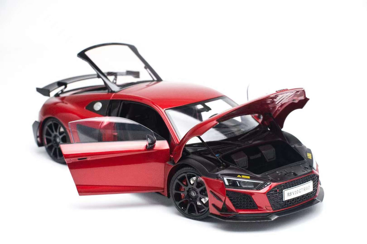 1/18 Kengfai 2021 Audi R8 GT (Red) Diecast Car Model