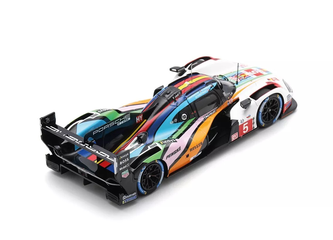 1/43 Spark 2023 Porsche 963 #5 Porsche Penske Motorsport Le Mans