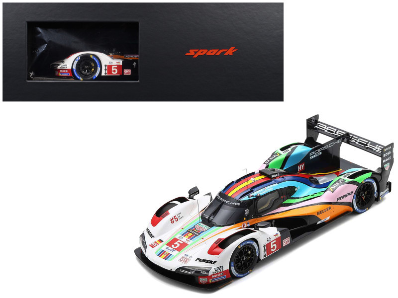 1/18 Spark 2023 Porsche 963 #5 Porsche Penske Motorsport Le Mans