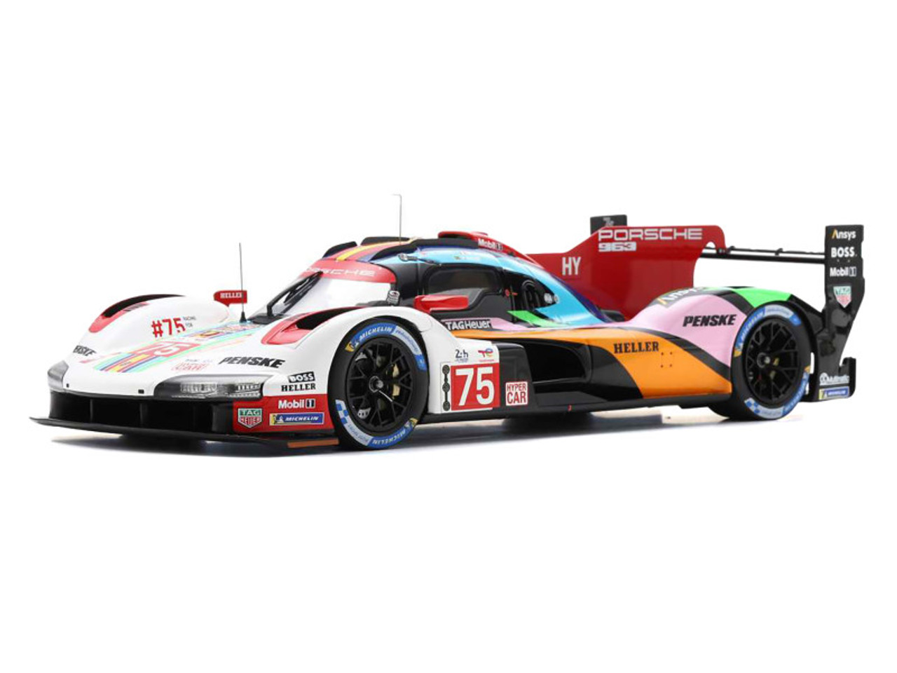 1/18 Spark 2023 Porsche 963 #75 Porsche Penske Motorsport Le