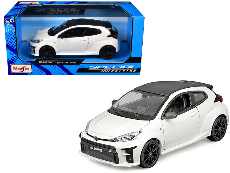 2021 Toyota GR Yaris White with Carbon Top 