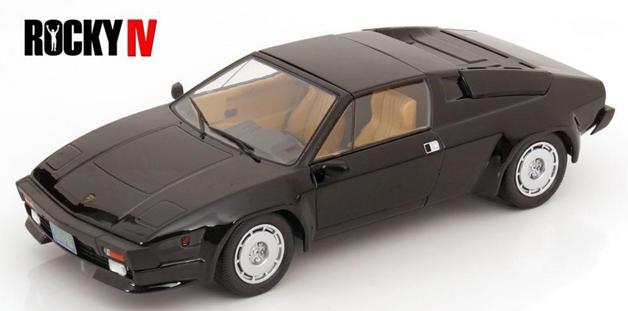 1/18 KK-Scale 1982 Lamborghini Jalpa 3500 Movie Version (Black) Car Model