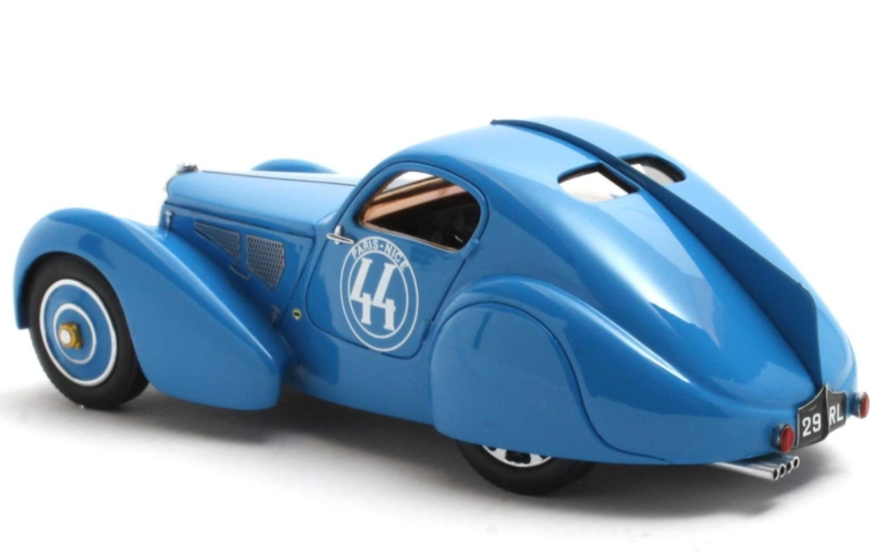 1/43 Matrix 1937 Bugatti Type 51 Dubos #44 Rallye Paris-Nice André Bith Car Model