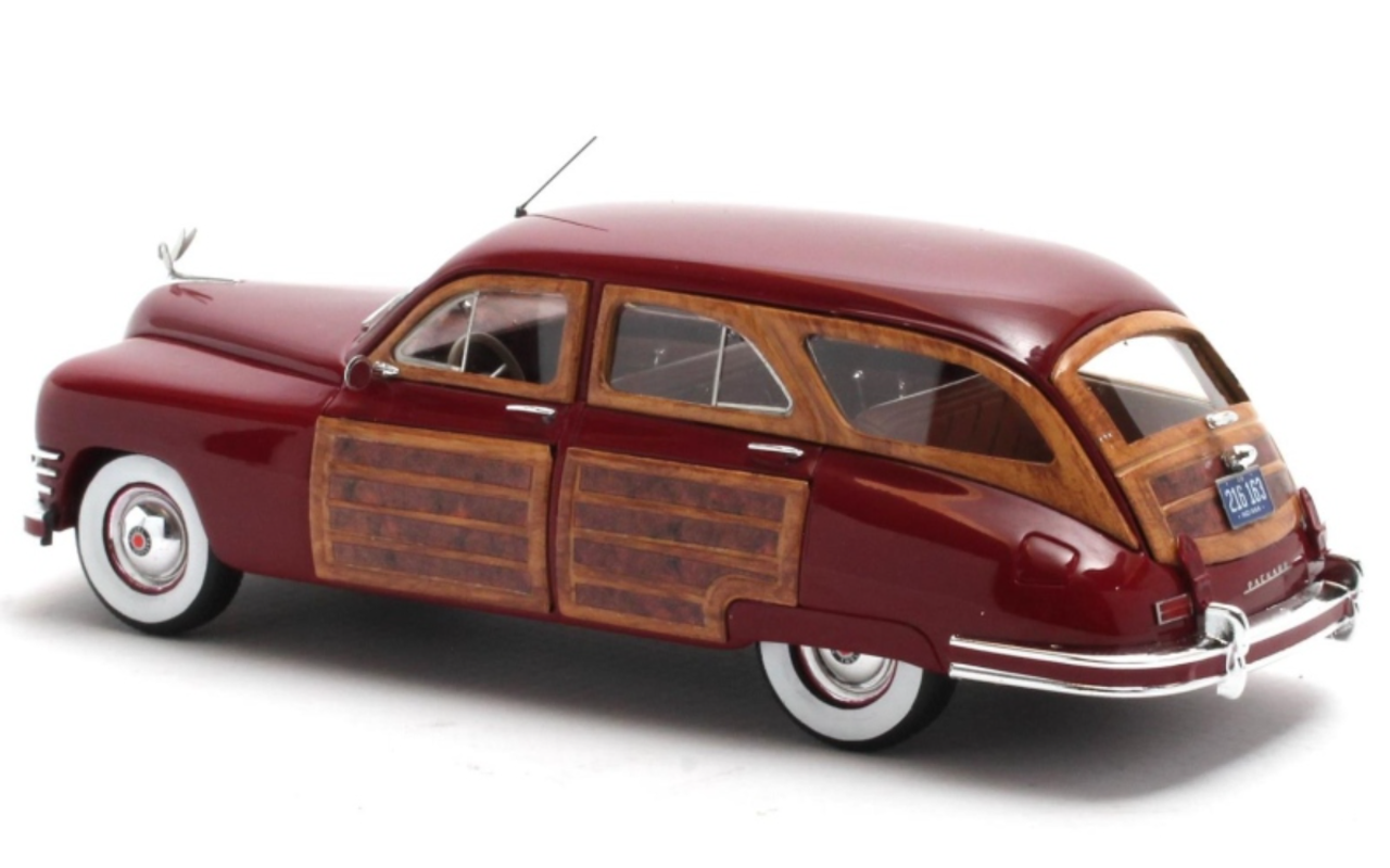 1/43 Matrix 1948 Packard Eight Station Sedan (Wine Red) Car Model