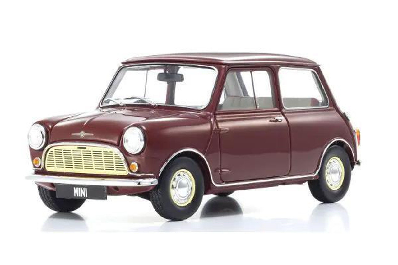 1/18 Kyosho 1964 Morris Mini Minor (Cherry Red) Diecast Car Model
