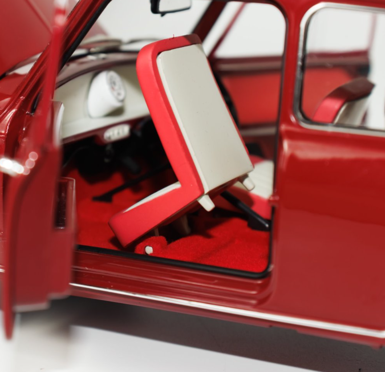 1/18 Kyosho 1964 Morris Mini Minor (Cherry Red) Diecast Car Model