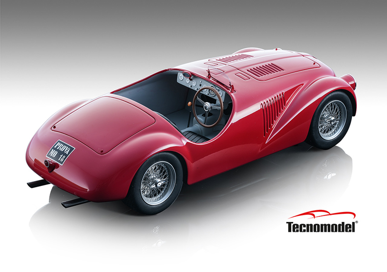 1/18 Tecnomodel 1947 Ferrari 125S Press Version (Rosso Corsa