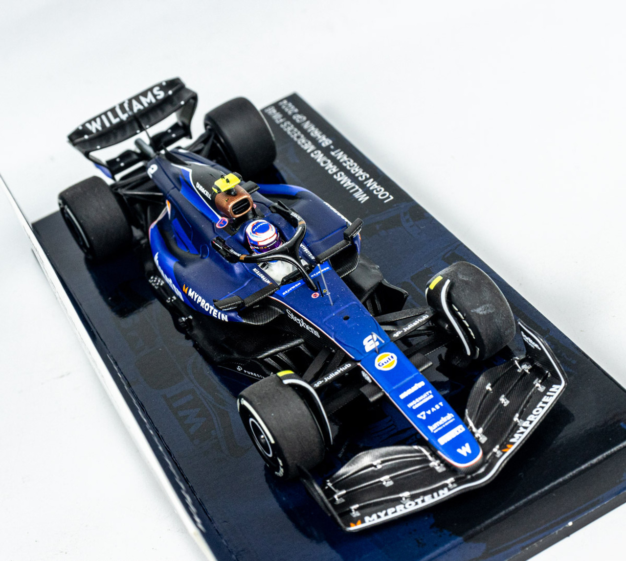 ミニカー Williams Racing Singapore GP 2023 1/43 Spark 1:43 L. Sargeant Williams FW45 Gulf Livery #2