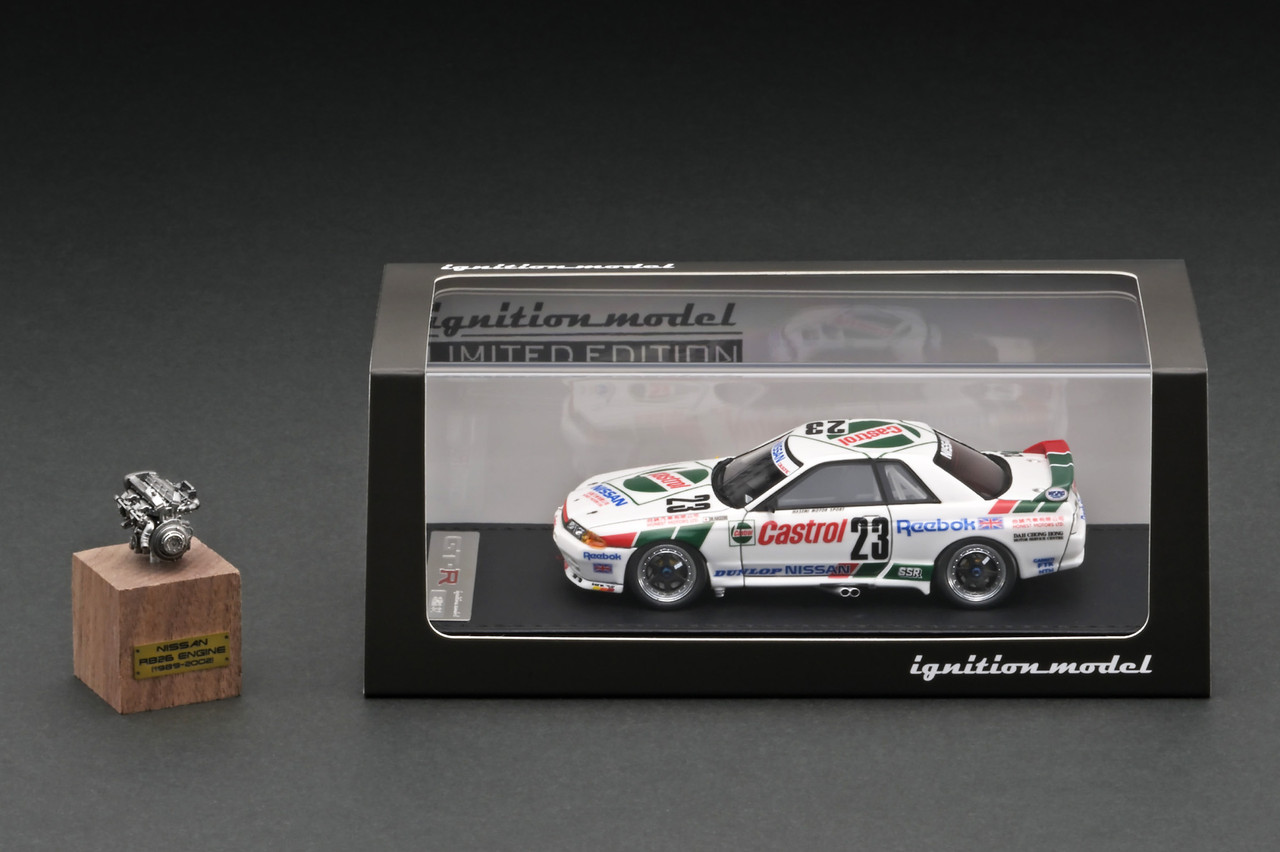 1/43 Ignition Model 1990 Castrol Skyline Nissan GT-R R32 #23 Macau