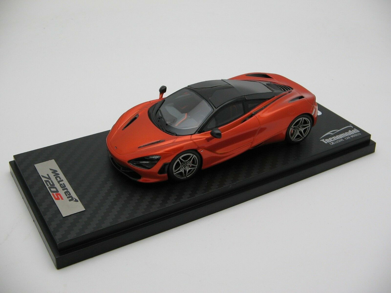 1/43 Scale Tecnomodel Mclaren 720S Azores Orange Géneva Autoshow